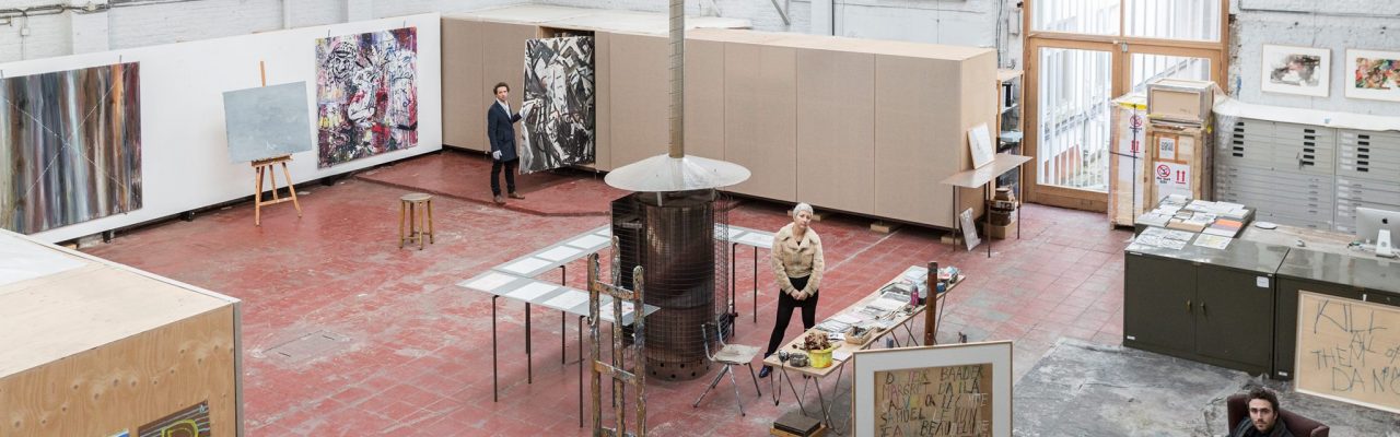 Visite combinée pour écoles: Philippe Vandenberg à BOZAR et visite de son atelier.