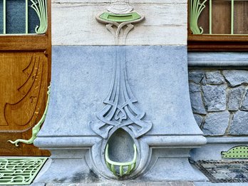 Detail gevel Maison Roosenboom © Admirable Façades