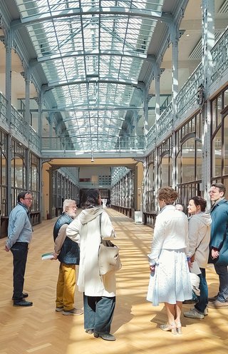 Bezoek aan Proximus Art Collection in Hôtel des Douanes © Korei Guided Tours