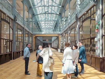 Bezoek aan Proximus Art Collection in Hôtel des Douanes © Korei Guided Tours