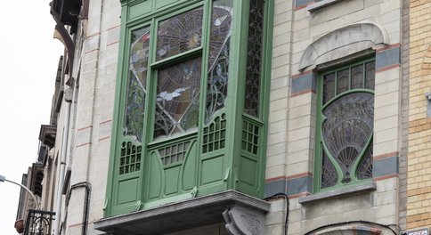 Gevel huis Devalck © A. de Ville de Goyet urban.brussels