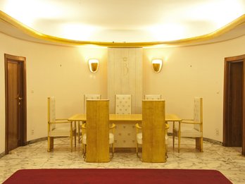 Koninklijk salon in Brussel-Centraal