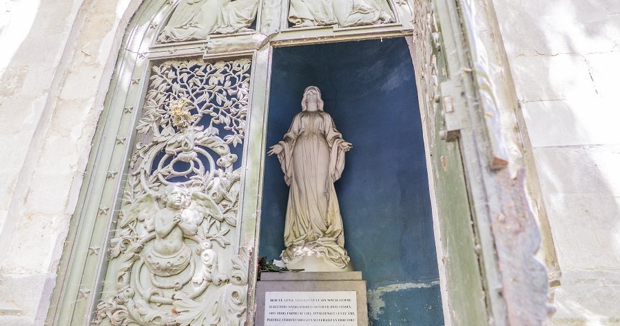Standbeeld van La Malibran op het kerkhof van Laken, Guillaume Geefs © Stad Brussel