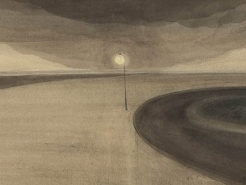 Léon Spilliaert, Digue (detail), 1907