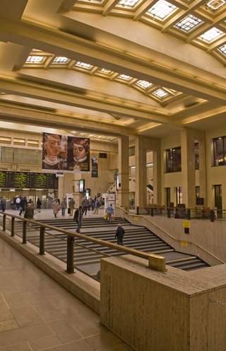 Lokettenzaal in Brussel-Centraal