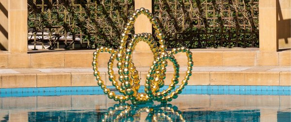 Othoniel Lotus © Villa Empain