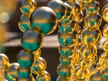 Othoniel Lotus (detail) © Villa Empain