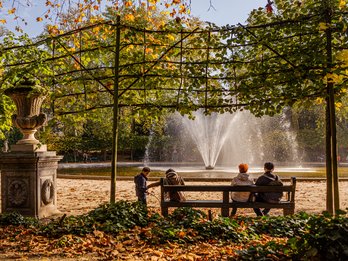 Warandepark in de herfst