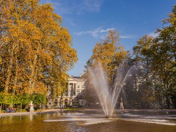 Warandepark in de herfst