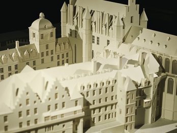 Maquette Coudenbergpaleis © Korei Guided Tours