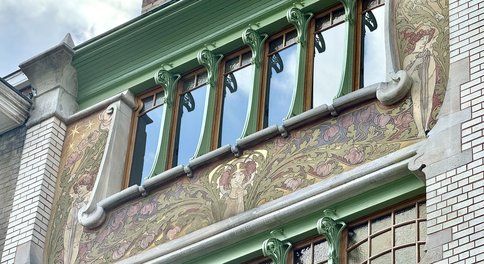 Sgraffito Maison Roosenboom © Admirable Façades