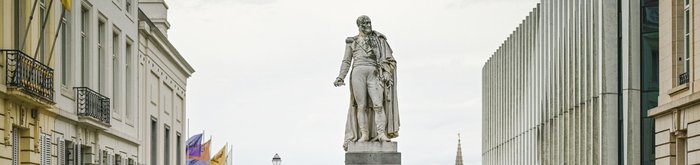 Standbeeld van Belliard door Guillaume Geefs © Korei Guided Tours