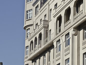 Gebouw in de Brugmannwijk © A. de Ville de Goyet – urban.brussels