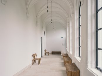Interieur van de priorij na renovatie