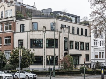 Buitenaanzicht Hôtel Pieper in de Rooseveltlaan