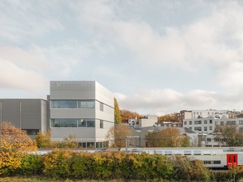 Van Volxemsite in Vorst, thuisbasis van Rosas, P.A.R.T.S. en Ictus © Corentin Haubruge