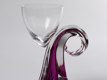 Drinkglas, Jean Gering, 1955-60 © KIK-IRPA, Charleroi, Musée du Verre