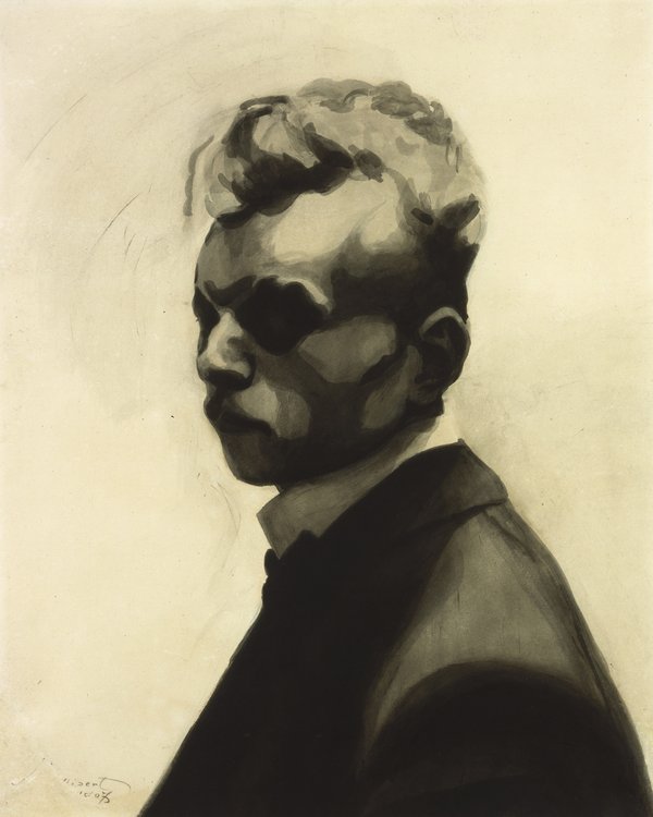 Zelfportret, Leon Spilliaert, 1907