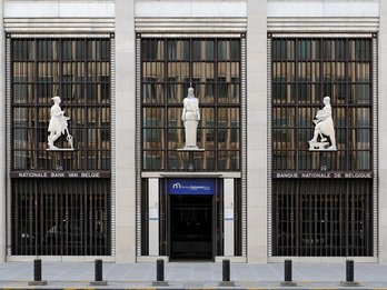 Detail gevel Nationale Bank